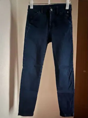 BLUE FRONCE 스키니 데님 팬츠 ISKO 스트레치 40호 네이비