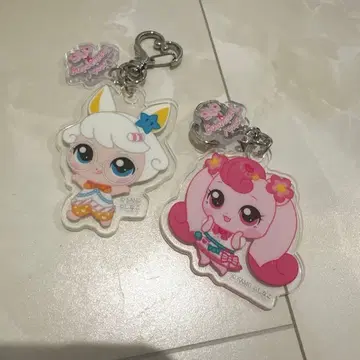 캐치! 티니핑 x 시나코 트레이딩 아크릴 키링 세트