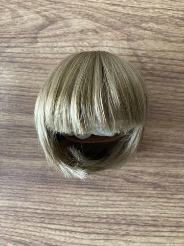 새상품급 인형 가발 8~8.5인치 leeke world 브라운