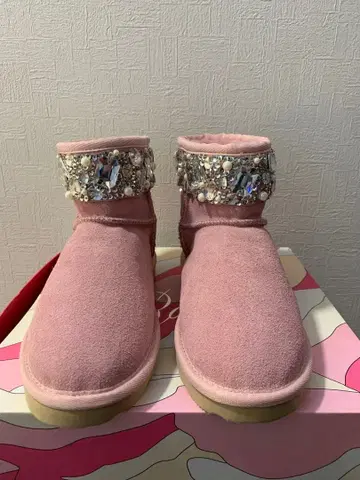 Rady 비쥬 어그 부츠 핑크 M 사이즈