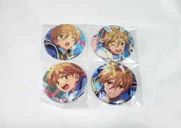 앙스타 마시로 토모야 캔뱃지 4점 세트 클라이베 TRIP