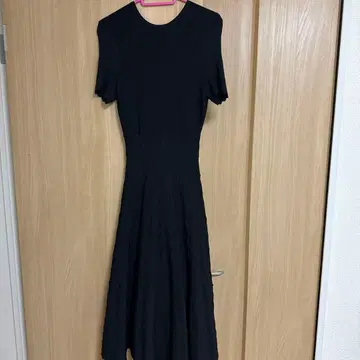 컨디션 최상 FRAYI.D 프레이 아이디 스캘럽 자카드 니트 원피스