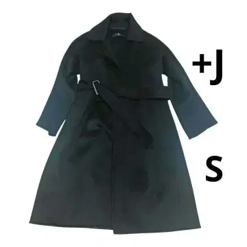 UNIQLO 캐시미어 블렌드 랩 롱 코트 +J 질 샌더 S 사이즈