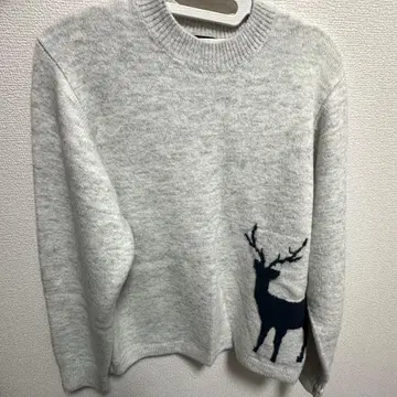 TNOC 니트 XS 사이즈 그레이 THE SWEATER DAY