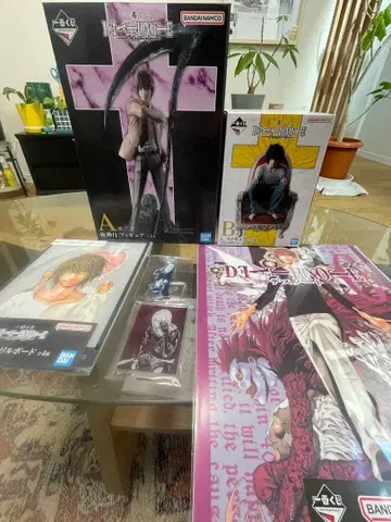 제일복권 DEATH NOTE A상 야가미 라이토 피규어 B상 L +덤
