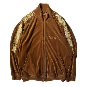 [ doublet / 더블렛 ] 벨로아 트랙 자켓 카오스 자수