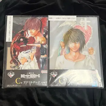 제일복권 데스노트 아크릴 보드 C상 야가미 라이토 키라 니아 멜로 엘 L