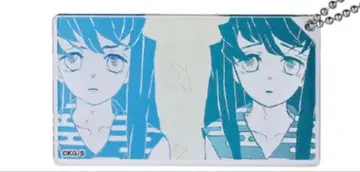 귀멸의 칼날 원화전 아크릴 키링 컬렉션 형제자매 토키토 무이치로 유이치로