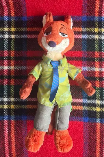 디즈니 캐릭터 주토피아 봉제 인형 S 닉 와일드