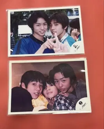 아라시 사진 사쿠라이 쇼 니노미야 카즈나리 야마타로 콤비 2장