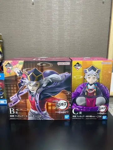 제일복권 귀멸의 칼날 피규어 B상, C상 도우마 피규어