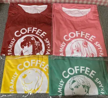 경품 당선품 스파이 패밀리 BOSS T셔츠 전 4종 세트 오리지널