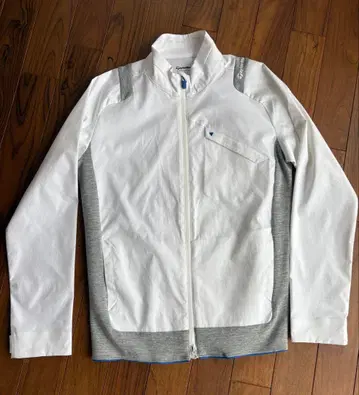 TaylorMade 집업 자켓 화이트/그레이