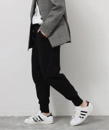 JOURNAL STANDARD relume/니트 조거 팬츠/블랙