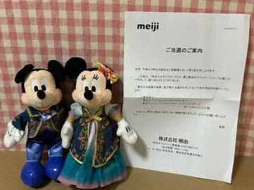 디즈니씨 미키 미니 봉제 인형 배지 판타지 스프링