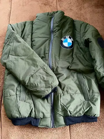BMW 점퍼 카키 L 사이즈 블루종 Mperformance 새상품