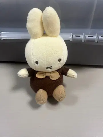 미피 하우스텐보스 한정판 브라운 봉제 인형 마스코트