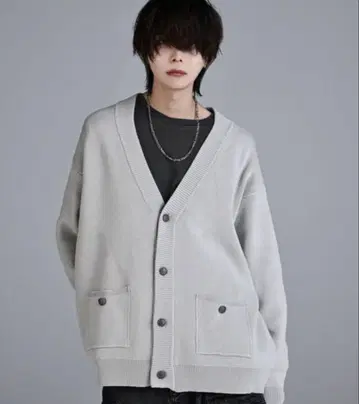 ADRER 엑스트라 퀄리티 헤비 웨이트 자카드 니트 가디건