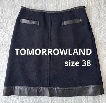 tomorrowland 가죽 스커트