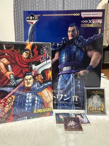 킹덤 왕기 장군 피규어 라스트 원상 덤 포함