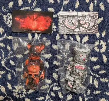 [ 시리즈 44 기묘한 이야기 앞 뒷면 ] 베어브릭 내부 가방 미개봉