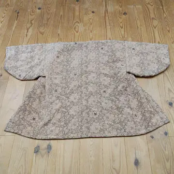 면 솜 누비 겉옷 반텐 순수 실크