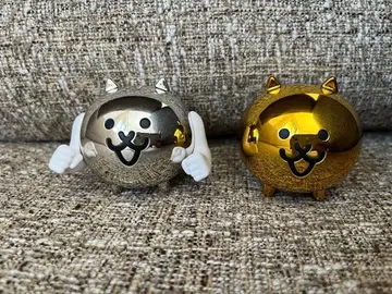 냥코 대전쟁 12주년 가챠 금고양이 메탈네코빌더 2개 세트