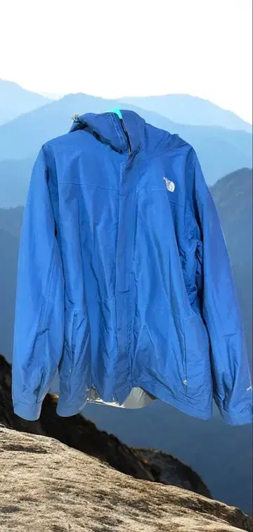 THE NORTH FACE 마운틴 후드티 XL/TG 블루