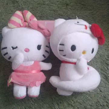 아베일 헬로키티 봉제 인형