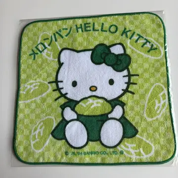 멜론빵 키티 미니 타월