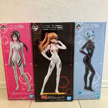 신 에반게리온 극장판 피규어 3체 세트