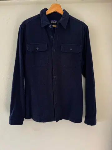 Patagonia 오가닉 코튼 플란넬 셔츠 네이비 S