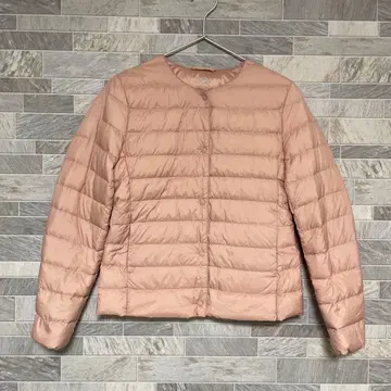UNIQLO 울트라 라이트 다운 컴팩트 자켓 여성용 핑크 S