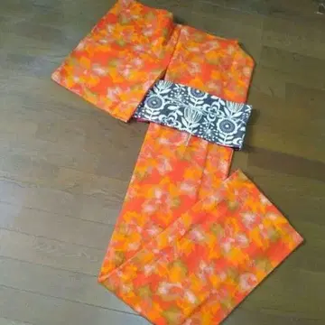 교육용 실 포함 울 기모노