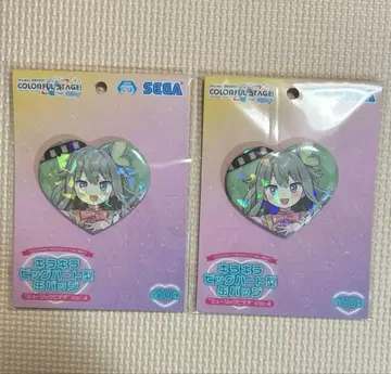 프로세카 쿠사나기 네네 하트 캔뱃지 vol.4 2개