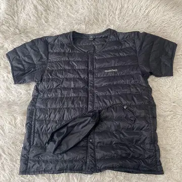 mont-bell 몽벨 블랙 다운 스페리오다운 반팔 M 사이즈