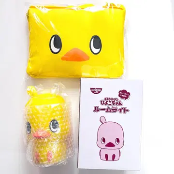 닛신 오리지널 치킨 라면 병아리 룸 라이트 & 토트백