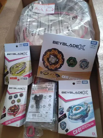 베이블레이드X 스타디움 엠퍼러 마이트 헬즈 리퍼 외 베이블레이드 세트