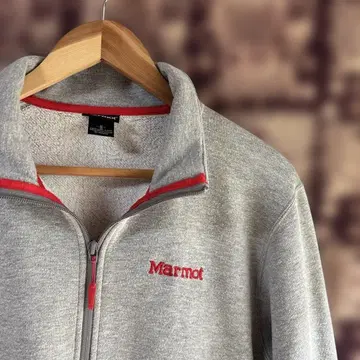 Marmot 그레이 집업 트레이닝복 S 사이즈