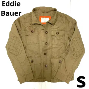 Eddie Bauer 올리브색 아웃도어 캐주얼 밀리터리 자켓