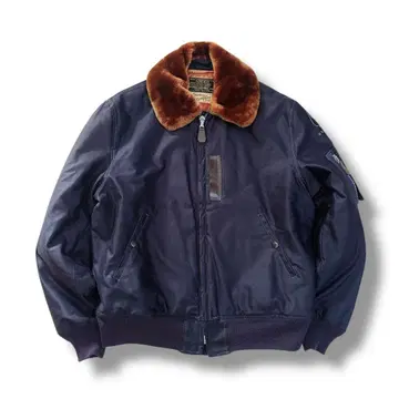 새상품급 Buzz Rickson's B-15 플라이트 자켓 네이비 XL