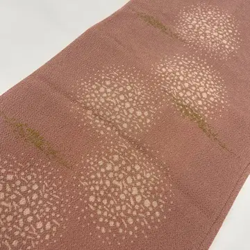 6663 탁한 복숭아색 오비 장식 천 순수 실크