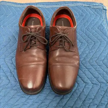 ROCKPORT 브라운 가죽 신발