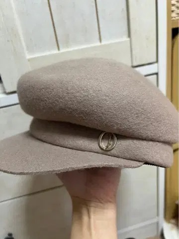 샤포 d'O 베이지 헌팅 캡