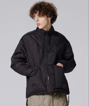 [ TAION ] 밀리터리 리버서블 하이넥 다운 자켓