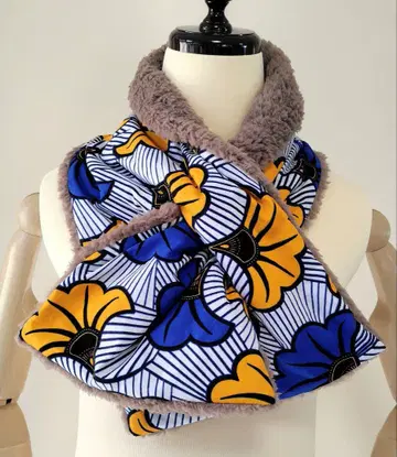 아프리카 천 퍼, 펀칭식 머플러