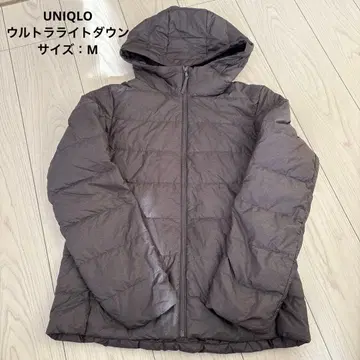 유니클로 울트라 라이트 다운 사이즈: M 그레이 여성용