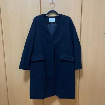 유나이티드 애로우즈 여성용 코트 울 블랙 36 사이즈