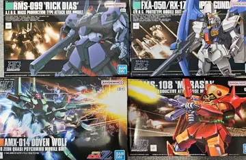 HG 릭 디아스 도벤 울프 등 건담 프라모델 묶음 판매