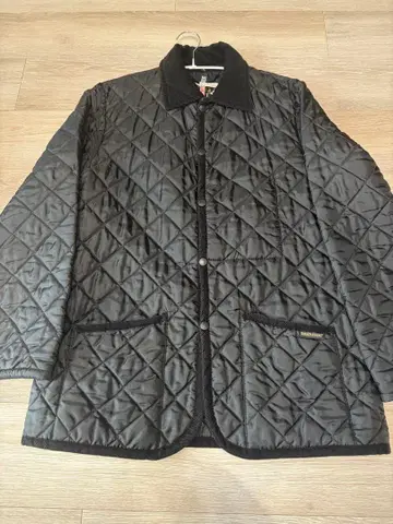 LAVENHAM 라벤햄 블랙 퀼팅 자켓 38